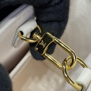 Replica LV OnTheGo White Orange - best quality luxury bag dupe