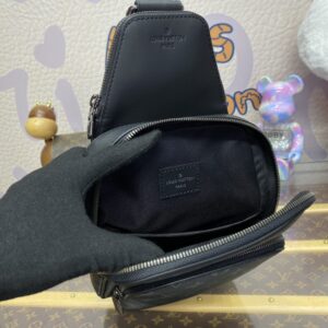 Replica Louis Vuitton Avenue Slingbag Black - top-tier luxury replica shoulder bag