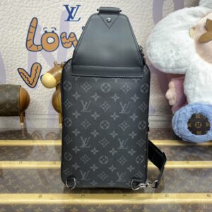 Replica Louis Vuitton Avenue Slingbag Black - high-end fake designer purse