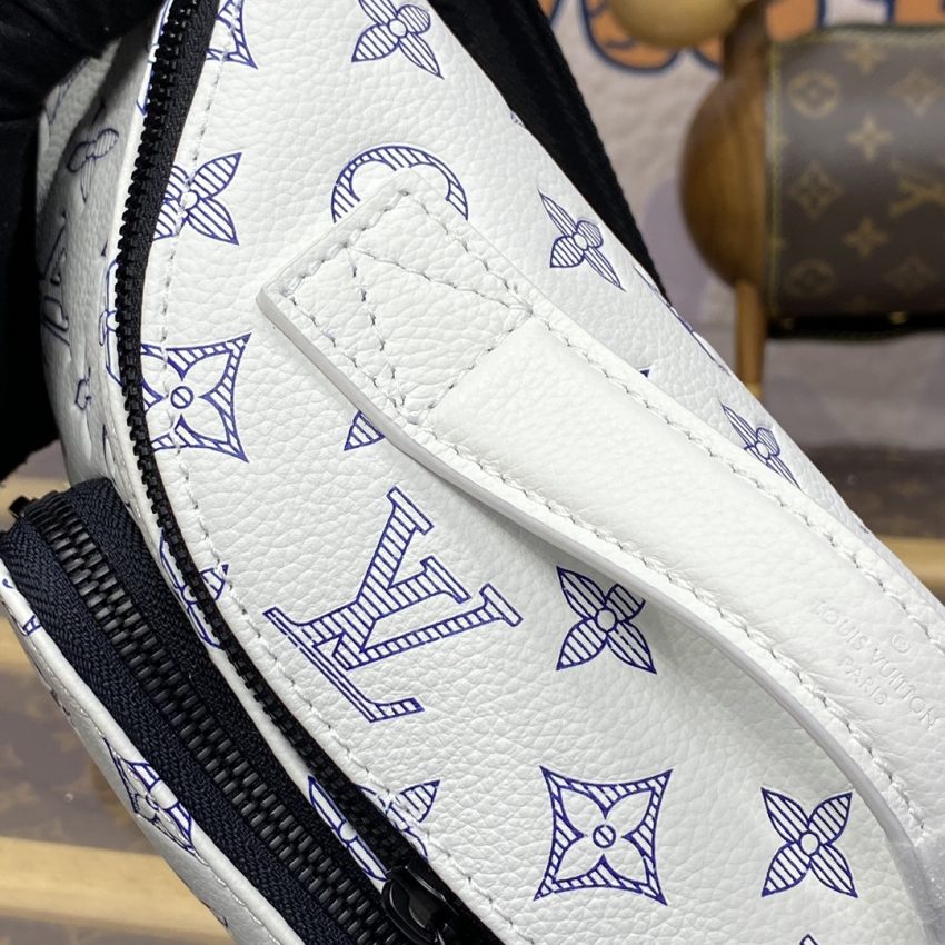 Replica Louis Vuitton Bumbag Rush White - top-rated replica designer bag
