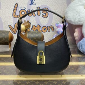 Replica Louis Vuitton Low Key Shoulder Black - high-quality designer bag clone