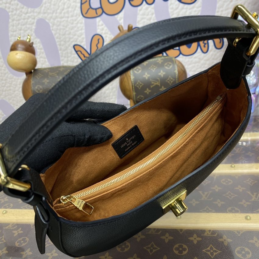 Replica Louis Vuitton Low Key Shoulder Black - 1:1 designer replica handbag