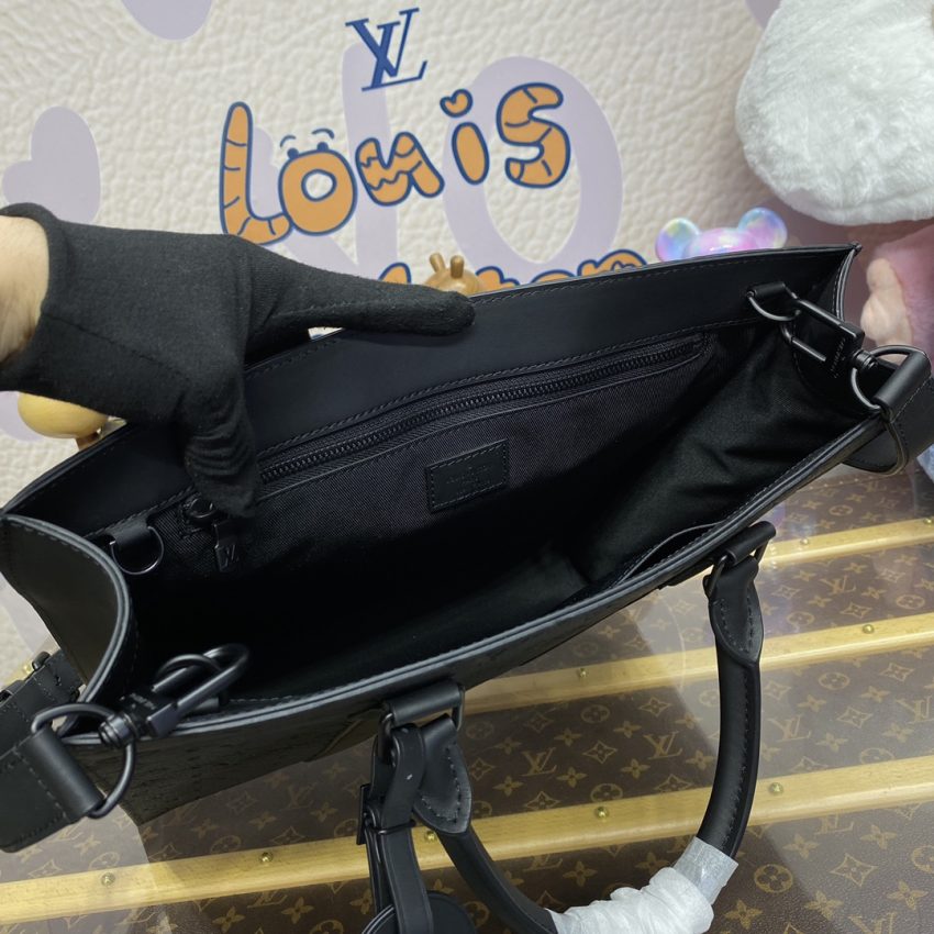 Replica Louis Vuitton Sac Plat Black - high-accuracy replica luxury purse