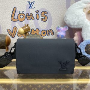 Replica Louis Vuitton Takeoff Messenger Black - top-rated replica designer bag