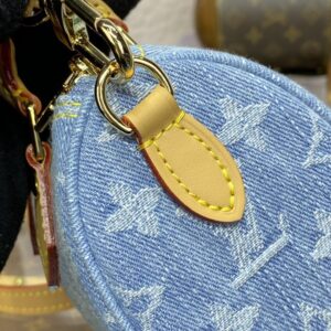 Replica Louis Vuitton Speedy Nano Denim - premium-grade designer purse dupe