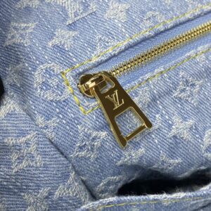 Replica LV OnTheGo Denim Large - near-authentic luxury replica handbag