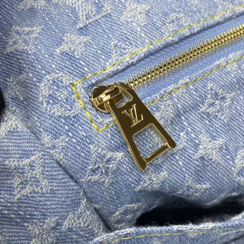 Replica LV OnTheGo Denim Large - near-authentic luxury replica handbag