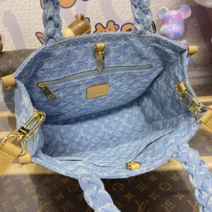 Replica LV OnTheGo Denim Large - 1:1 designer replica handbag