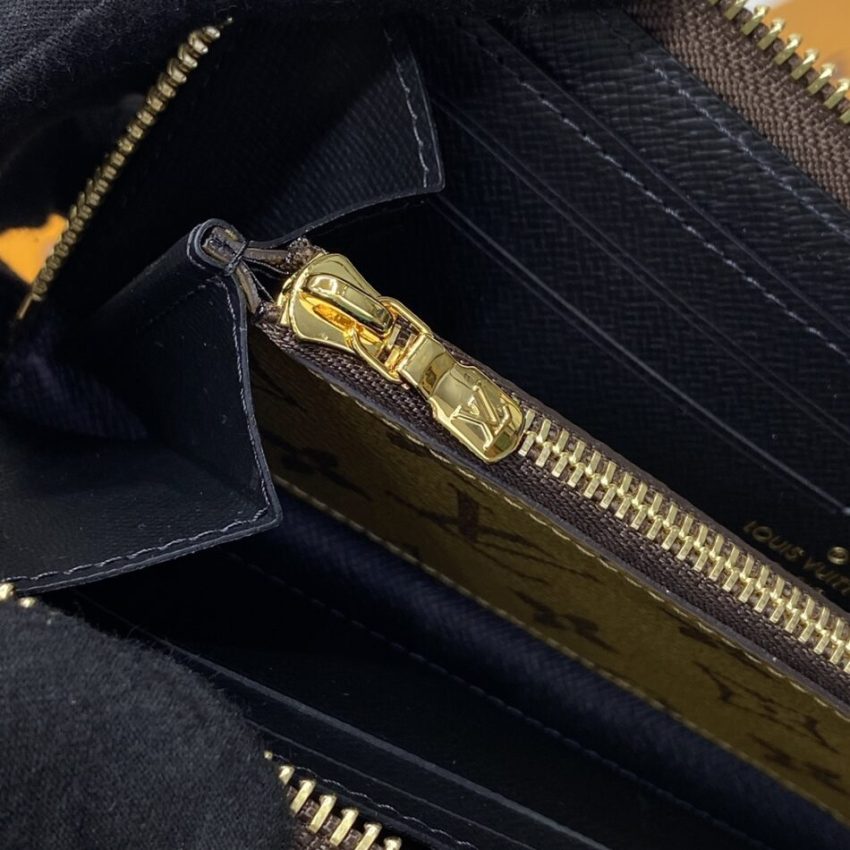 Replica Louis Vuitton Clemence Wallet Light Brown - top-tier luxury replica shoulder bag