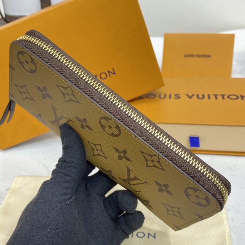 Replica Louis Vuitton Clemence Wallet Light Brown - realistic designer-inspired fake bag