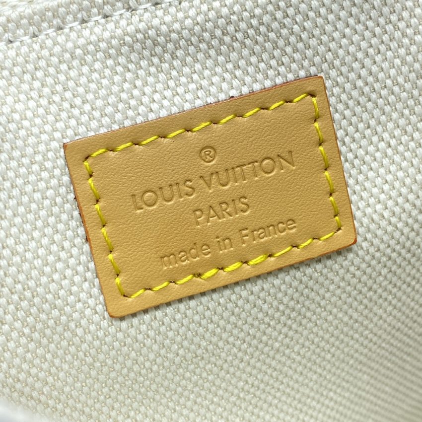 Replica Louis Vuitton Nano Steamer Denim - near-authentic luxury replica handbag