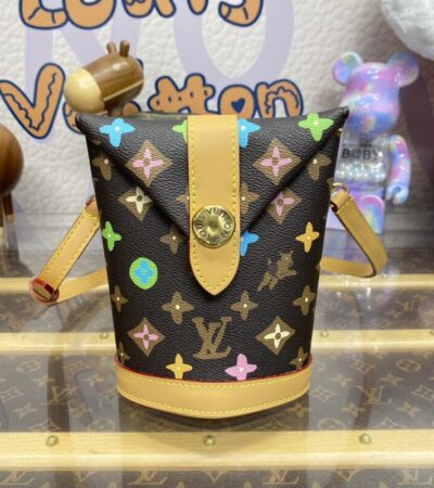 Replica Louis Vuitton Envelope Pouch Brown - best-selling designer handbag dupe