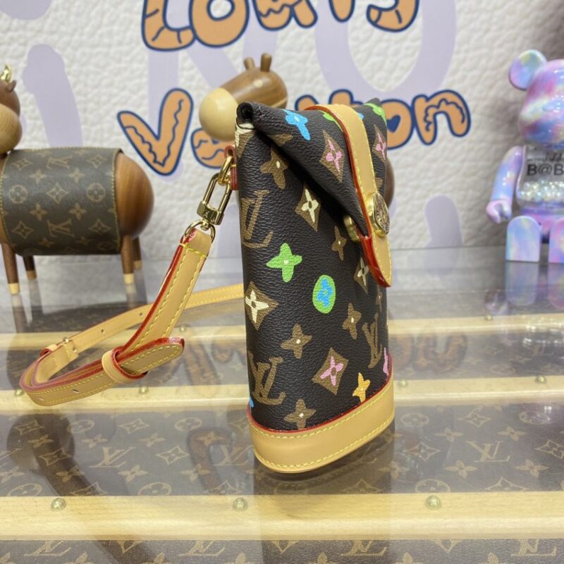 Replica Louis Vuitton Envelope Pouch Brown - authentic-look luxury purse replica