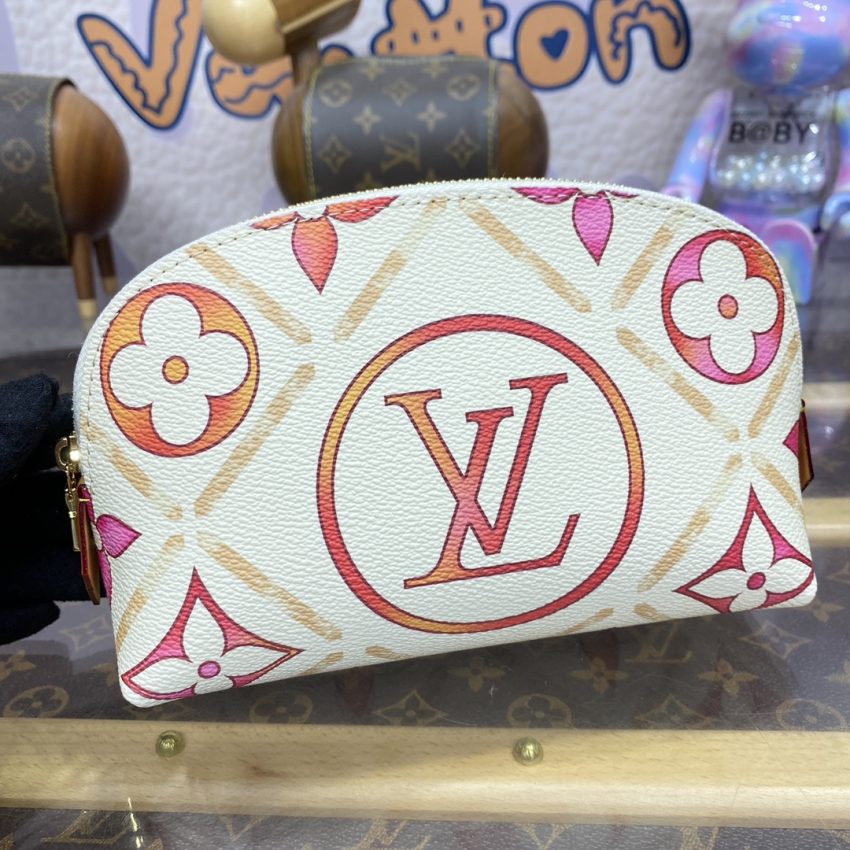 Replica Louis Vuitton Pochette Cosmétique Orange - elite superclone designer purse