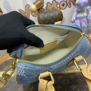 Replica Louis Vuitton Speedy 18 Denim - realistic designer-inspired fake bag