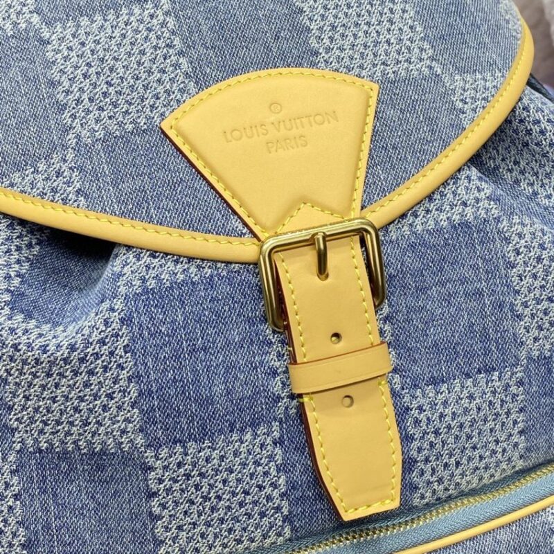 Replica Louis Vuitton Montsouris Denim - realistic designer-inspired fake bag