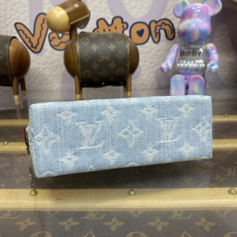Replica Louis Vuitton Pochette Cosmétique Denim - best-selling designer handbag dupe