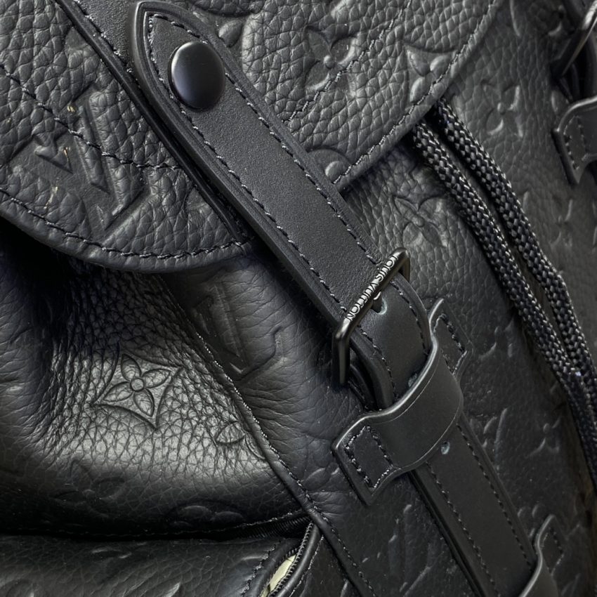 Replica Louis Vuitton Christopher Backpack Full Black - high-end fake designer purse