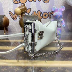 Replica Louis Vuitton Slim Trunk White - authentic-look luxury purse replica