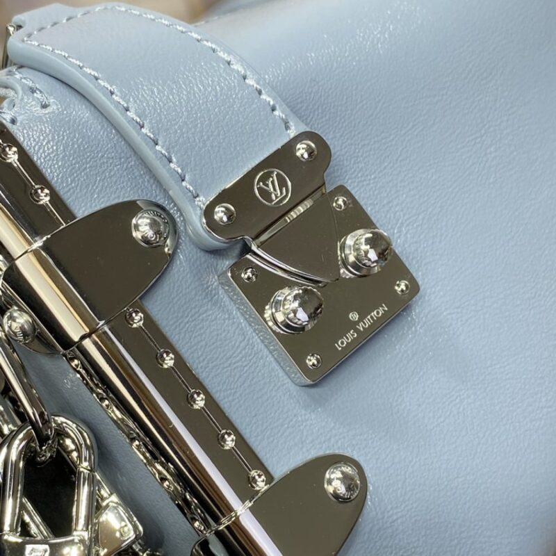 Replica Louis Vuitton Slim Trunk Blue - top-tier luxury replica shoulder bag