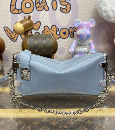 Replica Louis Vuitton Slim Trunk Blue - high-accuracy replica luxury purse