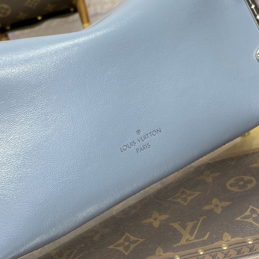 Replica Louis Vuitton Slim Trunk Blue - high-end fake designer purse