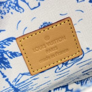 Replica Louis Vuitton Félicie Pochette Blue Pink - high-end fake designer purse