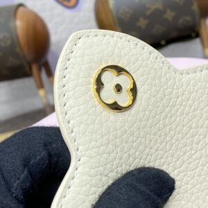 Replica Loius Vuitton Capucines Pink Beige - best quality luxury bag dupe