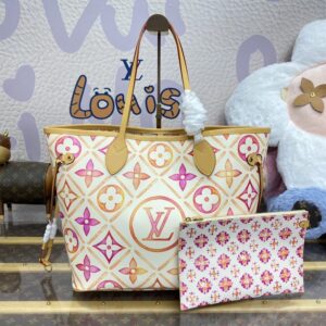 Replica Louis Vuitton Neverfull MM Orange - near-authentic luxury replica handbag