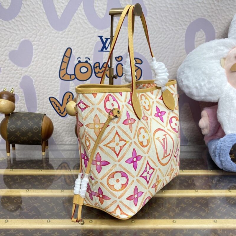 Replica Louis Vuitton Neverfull MM Orange - elite superclone designer purse