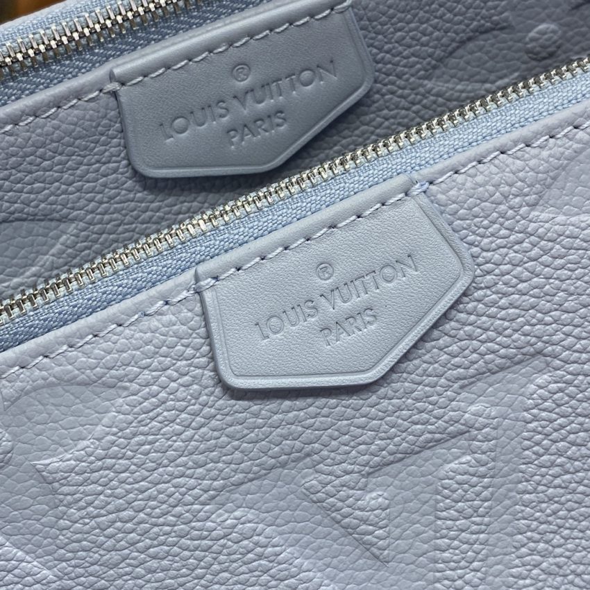 Replica Louis Vuitton Multi Pochette Accessoires Light Blue - elite superclone designer purse