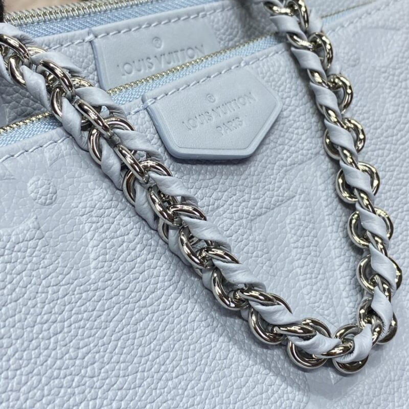 Replica Louis Vuitton Multi Pochette Accessoires Light Blue - ultra-realistic fake designer tote