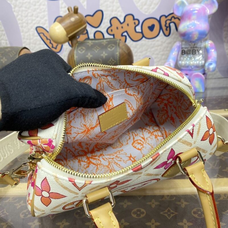 Replica Louis Vuitton Speedy Bandouliere 20 Orange - top-rated replica designer bag