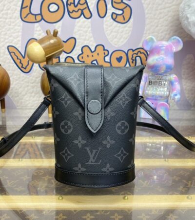 Replica Louis Vuitton Envelope Pouch Black - high-quality designer bag clone