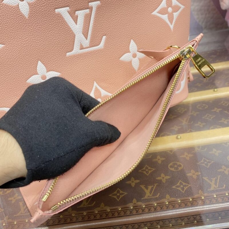 Replica Louis Vuitton Neverfull MM Apricote - premium 1:1 fake handbag model