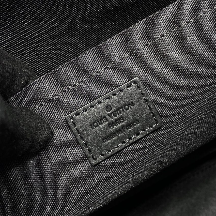 Replica Louis Vuitton Sac Plat Black Large - authentic-look luxury purse replica