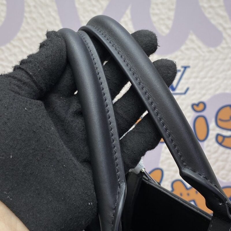 Replica Louis Vuitton Sac Plat Black Large - 1:1 designer replica handbag