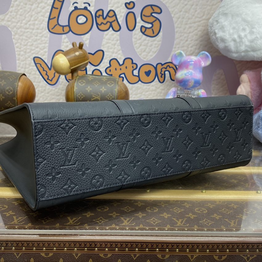 Replica Louis Vuitton Sac Plat 24H Black - top-tier luxury replica shoulder bag