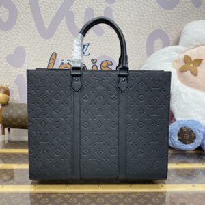 Replica Louis Vuitton Sac Plat 24H Black - top-tier luxury replica shoulder bag
