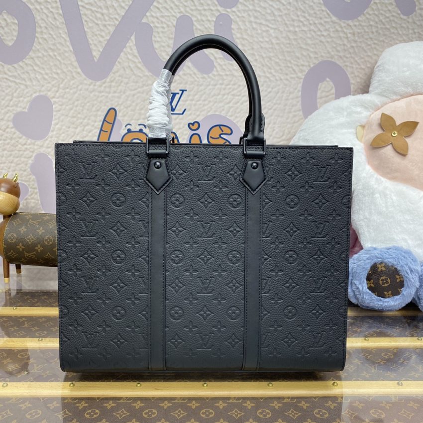 Replica Louis Vuitton Sac Plat 24H Black - top-tier luxury replica shoulder bag