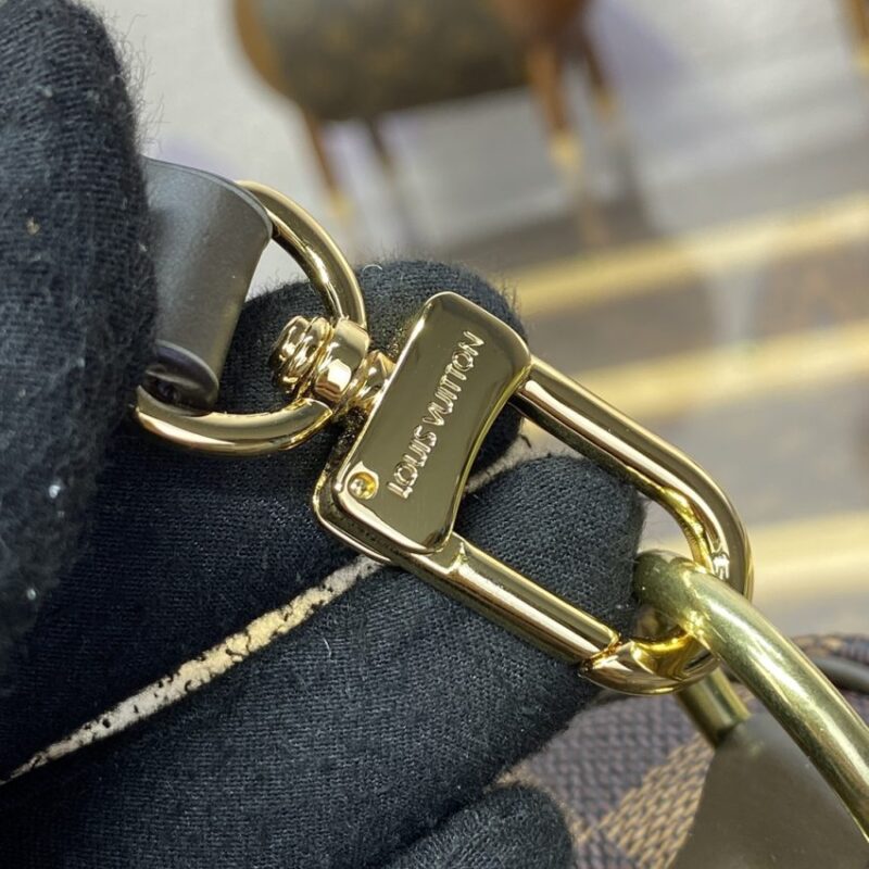 Replica Louis Vuitton Speedy 18 Brown Grid - high-quality designer bag clone