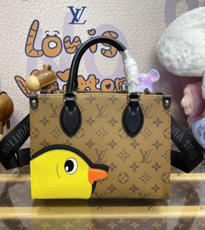 Replica LV OnTheGo PM Duck - authentic-look luxury purse replica