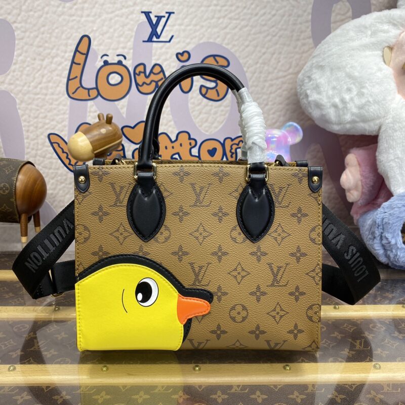 Replica LV OnTheGo PM Duck - authentic-look luxury purse replica