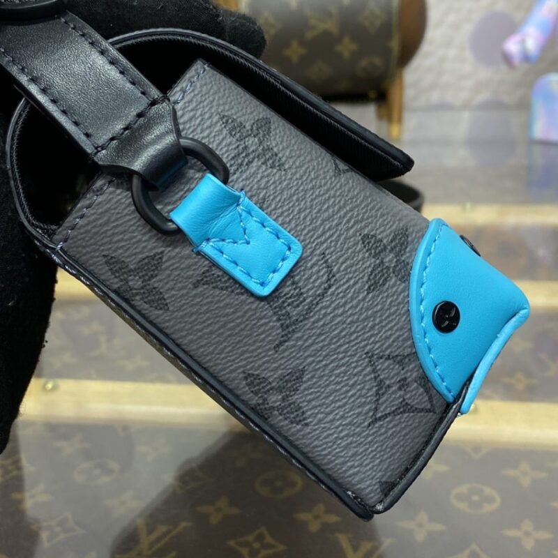 Replica Louis Vuitton Steamer Wearable Wallet Grey - top-tier luxury replica shoulder bag