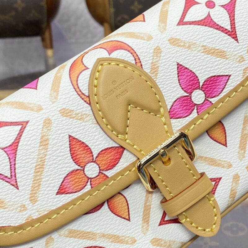 Replica Louis Vuitton Nano Diane Orange - near-authentic luxury replica handbag