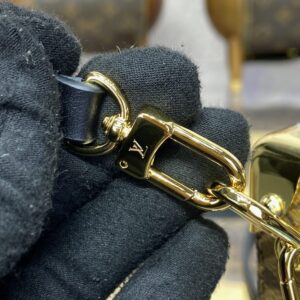 Replica Louis Vuitton Slim Trunk Brown - near-authentic luxury replica handbag