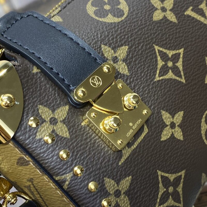 Replica Louis Vuitton Slim Trunk Brown - best quality luxury bag dupe