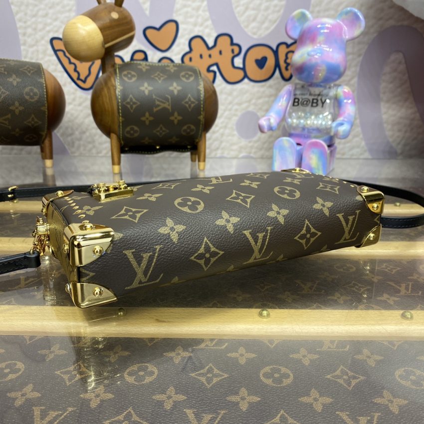 Replica Louis Vuitton Slim Trunk Brown - top-rated replica designer bag