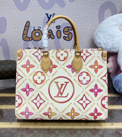 Replica LV OnTheGo Orange - authentic-look luxury purse replica