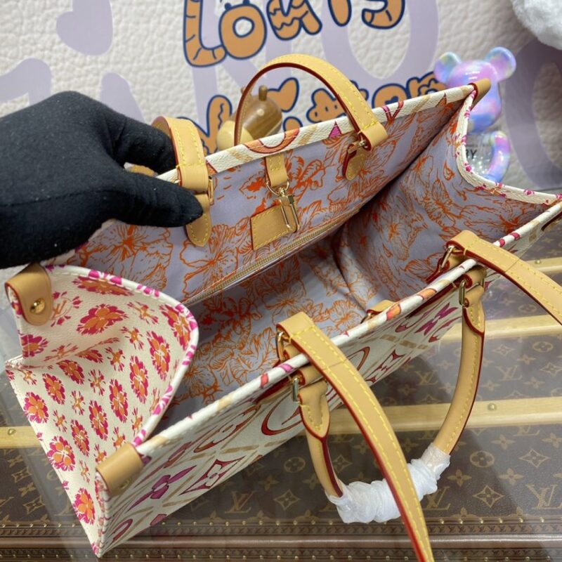 Replica LV OnTheGo Orange - realistic designer-inspired fake bag